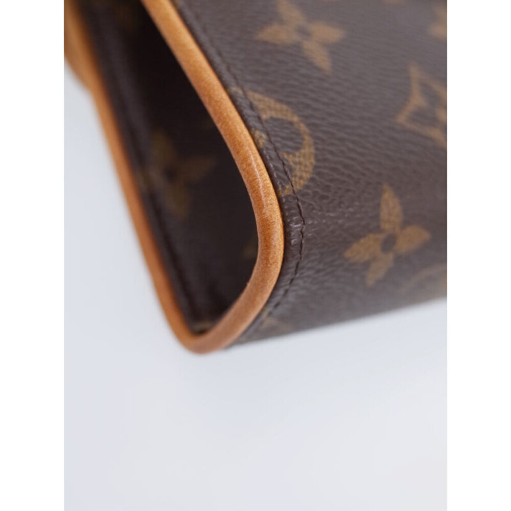 Louis Vuitton Monogram Leather Brown Pochette Florentine Waist Pouch - Picture 4 of 9